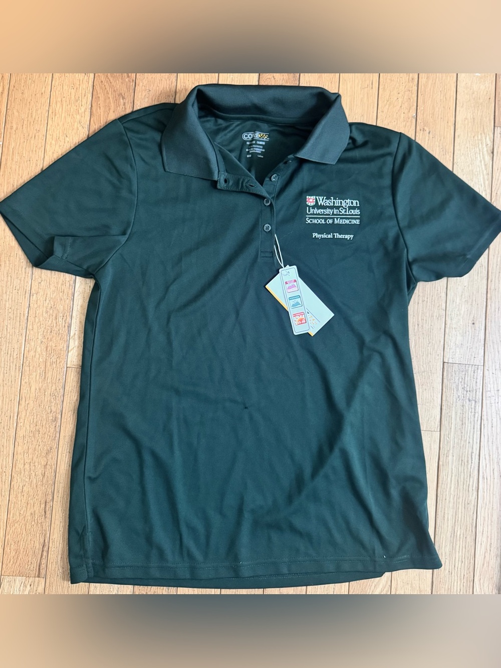 Women’s Polo - Washington University school of medicine Physical Therapy M NWT
